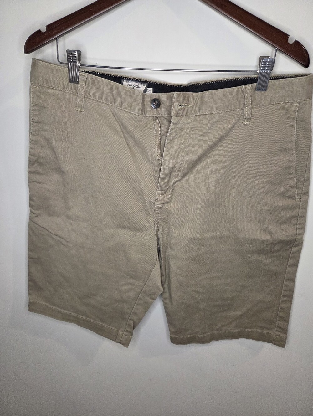 Volcom Men’s Khaki Chino Shorts